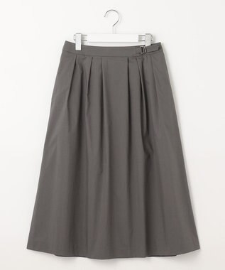 J.PRESS LADIES 【洗える】バイオエアフロー フレアー スカート グレー系