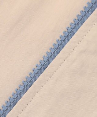 ANY KIDS スタンドカラー ウインドブレーカー ブルー×グレー