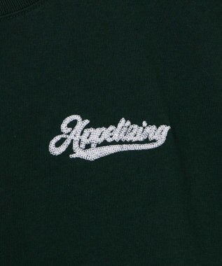 WEGO 【ユニセックス着用ITEM】サークルロゴBIGT（S） ダークグリーン