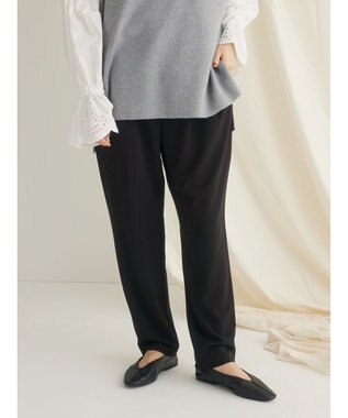 CRAFT STANDARD BOUTIQUE ストレッチカラーイージーパンツ Black