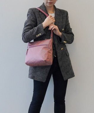 ACE BAGS & LUGGAGE PROGRES プログレ プリエ ショルダーバッグ 68163   レディース 強撥水機能 ピンク