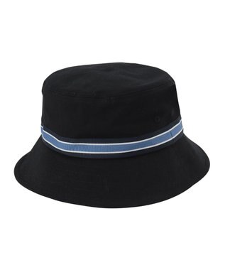 MOONBAT FURLA(フルラ) バケットハット　グログラン巻き ブラック