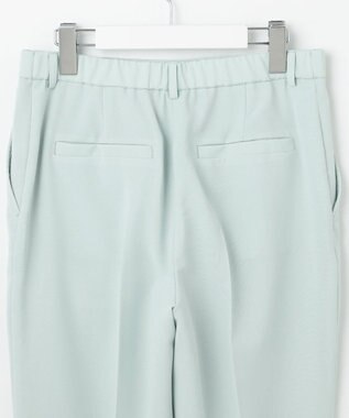 自由区 L 【セットアップ対応・UVカット・接触冷感・洗える】ライトストレッチテーパード パンツ サックス