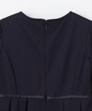 ANY KIDS レース付き きちんと ワンピース ネイビー