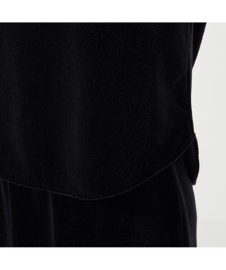 Chacott velour tops ブラック（ロベット）
