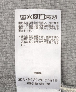 earth music&ecology カップ付ショート丈キャミソール Gray Mixture