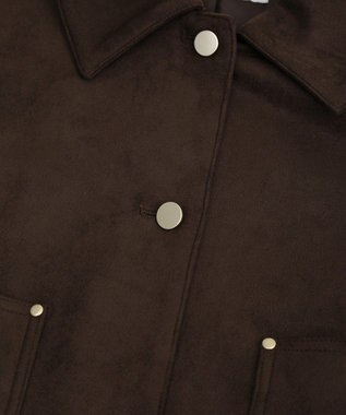 CRAFT STANDARD BOUTIQUE フェイクスエードブルゾン Brown