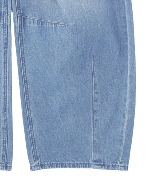 Green Parks ウエストタックコクーンデニムパンツ Light Indigo