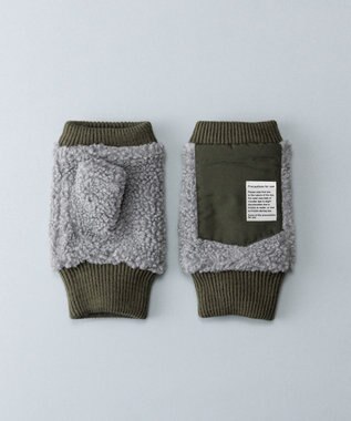 ORuKuBET ボアフィンガーレスグローブ(MEN) グレー