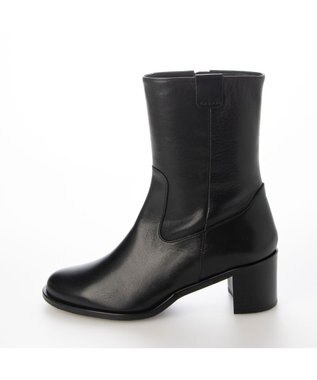 ing <ing>カジュアルハーフブーツ ブラック