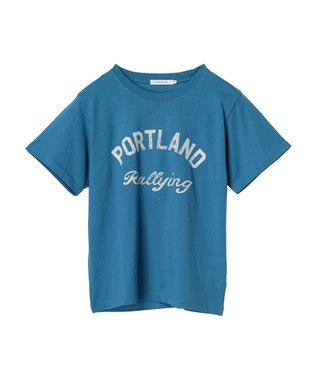 AMERICAN HOLIC ＰＯＲＴＬＡＮＤロゴカットプルオーバー Blue