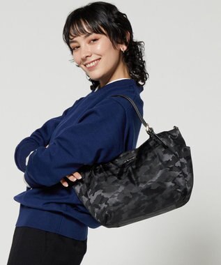 LA BAGAGERIE シャドージャカード 2WAYミニトートバッグ ブラック