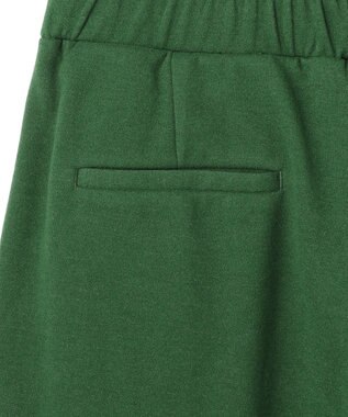 UNFILO ブラッシュドジャージー ワイドパンツ グリーン