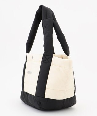 UNFILO 【TAION×UNFILO】バイカラー TOTE オフホワイト×ブラック