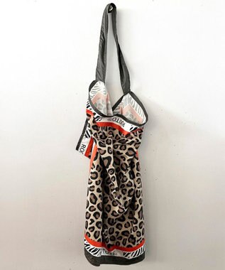 ROOTOTE 3664【エコバッグになるチャームトート】LT.トール.スカーフ-A 05：レオパード