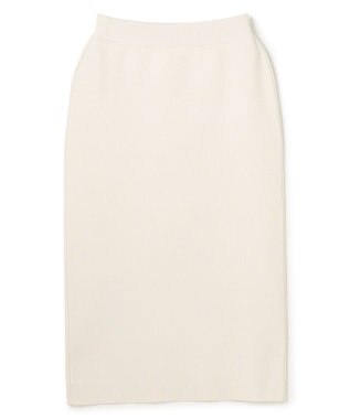 UNFILO BEAUTY FORM KNIT ペプラムセットアップ グレージュ