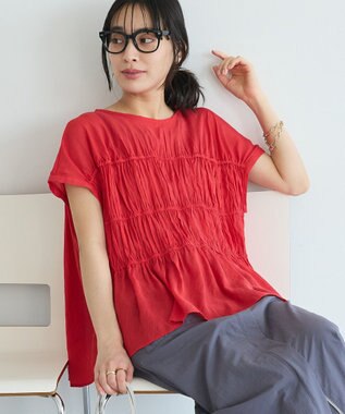 CRAFT STANDARD BOUTIQUE ヴィンテージボイルギャザーブラウス