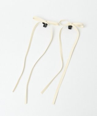 WEGO L2PPUロングリボンクリップ オフホワイト