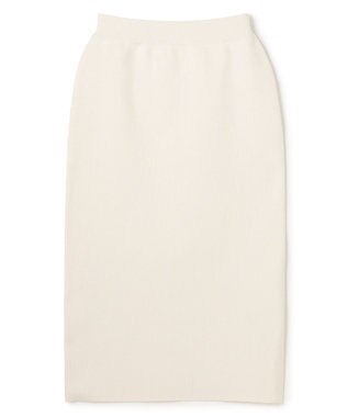 UNFILO BEAUTY FORM KNIT ペプラムセットアップ グレージュ