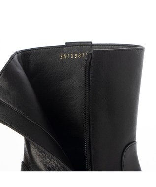 ing <ing>カジュアルハーフブーツ ブラック