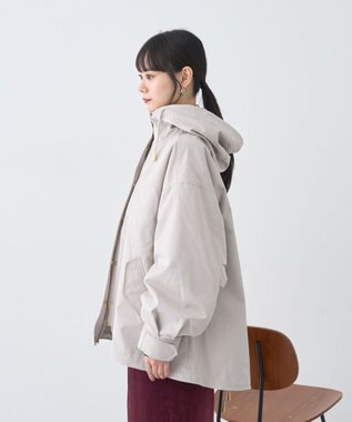 earth music&ecology マルチウェイマウンテンパーカー Beige