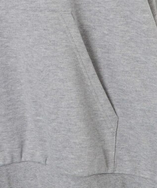 WEGO 【SCHOOLITEM】ルーズフィットプルパーカー 杢グレー