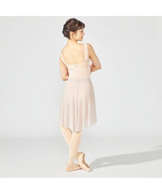 Chacott ノースリーブレオタード ベビーピンク