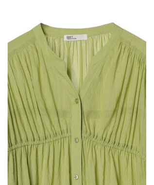 CRAFT STANDARD BOUTIQUE ヴィンテージボイルシャーリングシャツ Lime Green