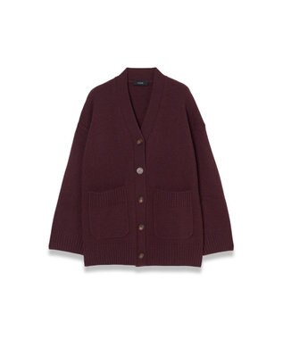 JOSEPH 【洗える】リュクスカシミヤカーディガン Maraschino