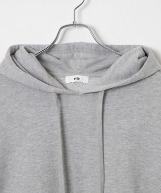 WEGO 【SCHOOLITEM】ルーズフィットプルパーカー 杢グレー