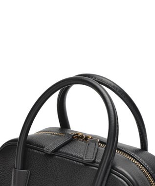 style code [Lyrss/リルス]牛革　ボストンバッグ ブラック