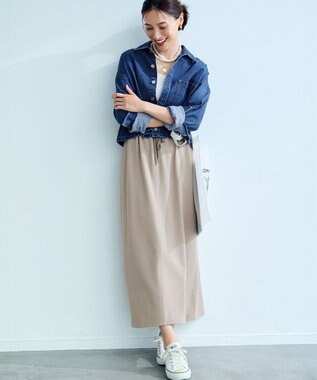 23区 2WAY パール コイン ネックレス ゴールド系