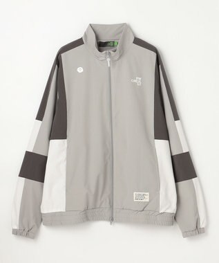 PW CIRCULUS 【ストレッチ素材】【MEN】トラックジャケット ゴルフ グレー系