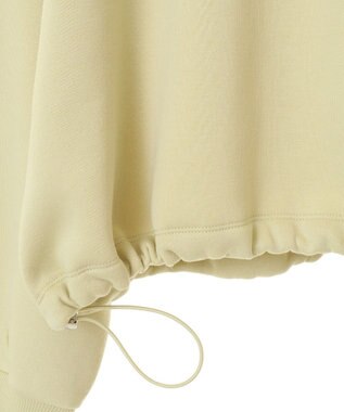 earth music&ecology ドロストヘムスウェット Yellow