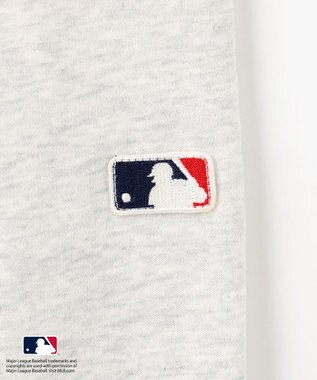 ANY L 【洗濯機可/UVケア】MLB/メジャーリーグベースボール ジップスウェット ライトグレー