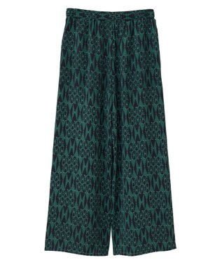 Green Parks 柄イージーパンツⅠ（ワイド） Green