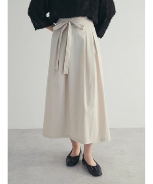 Green Parks armonia．ラップスカート Ivory