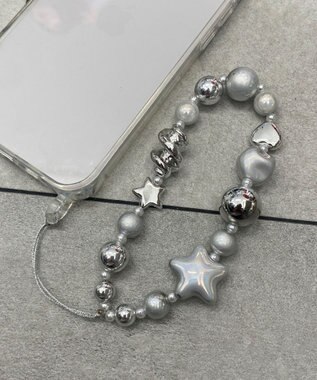 WEGO ビーズストラップキーホルダーF