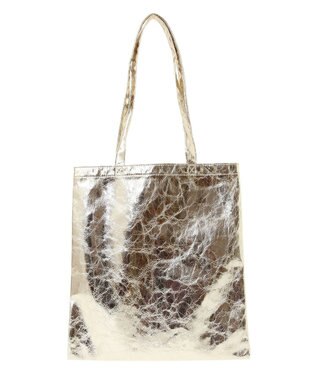 CRAFT STANDARD BOUTIQUE akha. メタリックトートバッグ Gold