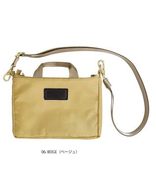 ROOTOTE 1123【トート＆ショルダー＆ポーチ】SN.ベビールー2way.アイロ-A 06：ベージュ