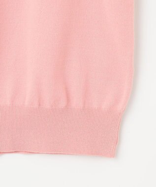 ANY SIS 【CICA加工・選べる9色展開】スリットポイントボトルネック ニット ピンク