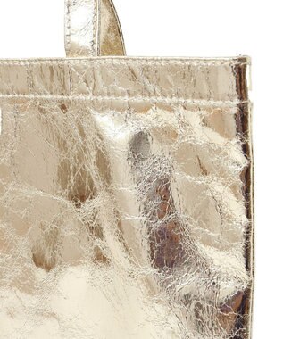 CRAFT STANDARD BOUTIQUE akha. メタリックトートバッグ Gold