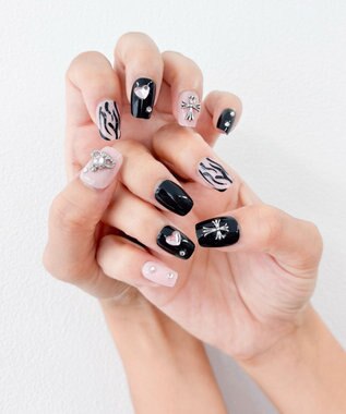 WEGO デザインネイルチップ 柄10