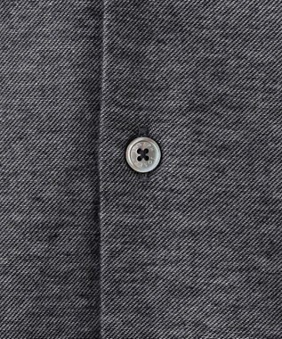 JOSEPH HOMME ツイルネルジャージー　レギュラーカラーシャツ グレー系