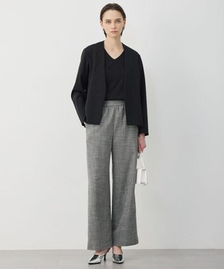 ICB L スーペリアジャージー Vネック半袖プルオーバー ブラック