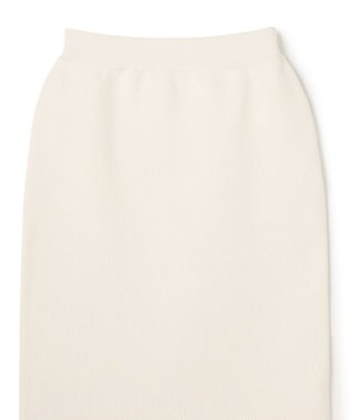 UNFILO BEAUTY FORM KNIT ペプラムセットアップ グレージュ