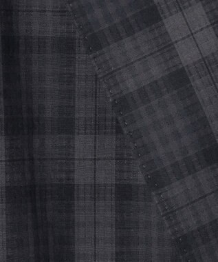 GOTAIRIKU 清涼サッカー素材【通気性/軽量】空羽サッカー マドラスチェック シャツジャケット グレー系4