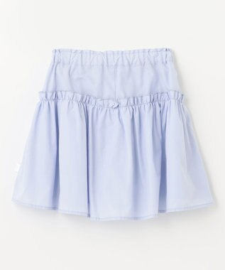 組曲 KIDS 【150-160cm】フェイクスカート キュロット サックスブルー系