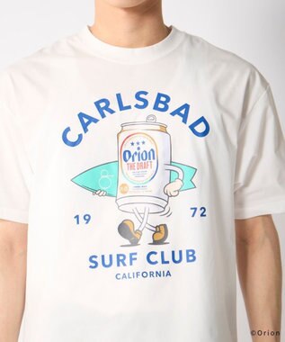 OP／FILA 【Ocean Pacific×ORION】UPF50+ペアテックスTシャツ ホワイト