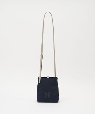 russet ナイロンミニショルダーバッグ(Z-235) Navy